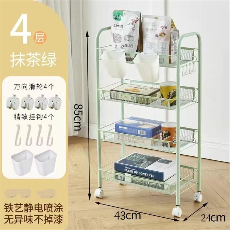 กล่องแขวน 2 ชั้น สีเขียว 4 ชั้น