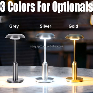 Lampe de table LED sans fil rechargeable SENYA-PRO, simple, de haute qualité, en aluminium de luxe, pour <span class=keywords><strong>restaurant</strong></span> - Product Image 5