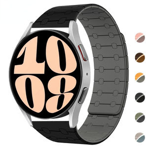<span class=keywords><strong>Bracelet</strong></span> en silicone 22mm pour Huawei Watch 4Pro GT4 3Pro pour Samsung Galaxy Watch 3 46mm Gear S3 <span class=keywords><strong>Active</strong></span> <span class=keywords><strong>2</strong></span> SmartWatch <span class=keywords><strong>Bracelet</strong></span> magnétique - Product Image 1