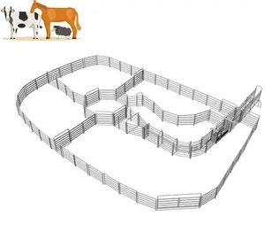 Cattle Yard Design / horse Handling Equipment / sheep Corral Fence Farm Fence Steel Metal Galvanized Pipe