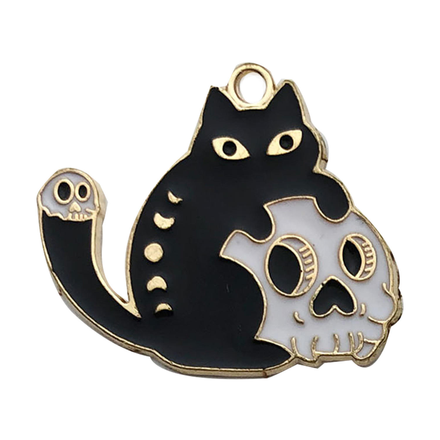 Skeleton cat 28x24mm-2.4g-18124