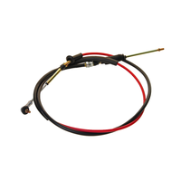 CRUBEST OEM 43750-5K100 Nouveau câble de levier de vitesses automatique universel - Compatible Citroën, matériau acier+PVC