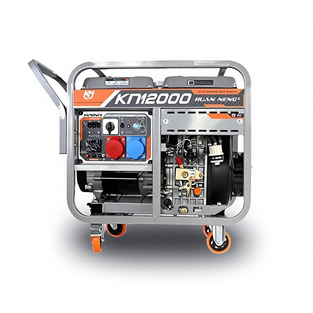 Diesel Generator Small Home 3KW 5KW 8KW 10KW Outdoor Portable Generating Set 220V/380V 50/60Hz 3000 RPM