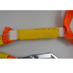 Arnés de Seguridad Acolchado de Cinco Puntos, Doble Cuerda de 1.5M, Poliéster, para Trabajo en Altura - Product Image 3