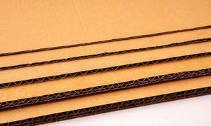 Cartón corrugado reciclado de alta calidad, ecológico, anti-ondulación, tipo B/C/E/BC/BE, con revestimiento de doble cara, color y tamaño personalizados - Product Image 5