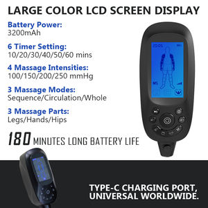 Sistem Pemulihan Kaki dengan Tekanan Udara 5 Ruang Terbaik untuk Terapi Otot dan Pereda Nyeri - Product Image 5