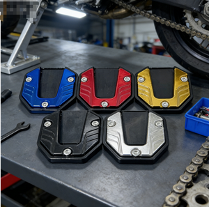 Plaque de support latéral élargie pour moto et véhicule électrique - Accessoires de modification en alliage d'aluminium CNC - Marque OEM - Product Image 2