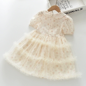 ชุดเดรสเด็กผู้หญิงน่ารัก ผ้าซาติน ระบายอากาศได้ดี ทรงบอลกาวน์ ยาวระดับเข่า สำหรับงานวันเกิดและงานเลี้ยงประจำวัน - Product Image 3