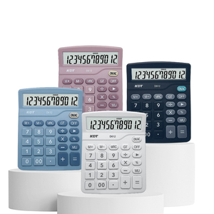 Kalkulator Akuntansi D612 Pasokan Pabrik Asli 12 Digit Daya Ganda Tenaga Surya Layar LCD Besar Bersertifikasi CE ROHS - Product Image 2