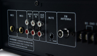 Thinuna VTA-600F II Amplificateur de puissance intégré 6 zones Contrôle du volume Tuner USB BT Audio Système de sonorisation Amplificateur mélangeur