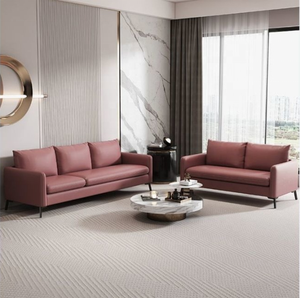 อพาร์ทเมนต์หรูหราสไตล์ไลท์ลักชัวรี่พร้อมห้องนั่งเล่นขนาดใหญ่สำหรับสามคน, ยูนิตขนาดเล็ก, ดีไซน์เรียบง่าย, ผ้าเทคโนโลยี, โซฟากู่เฟย - Product Image 2