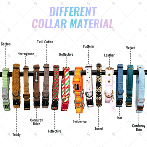 Collar de perro con etiqueta de aire <span class=keywords><strong>GPS</strong></span> antipérdida moderno con correa para perro, rastreador de mascotas con cubierta de cuero para caminar, Collar de perro de gato de lujo - Product Image 4