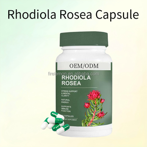 Capsule di Estratto di Rodiola <span class=keywords><strong>Rosea</strong></span> Personalizzate, Integratore Alimentare per Alleviare lo Stress e Migliorare la Concentrazione Mentale - Product Image 2