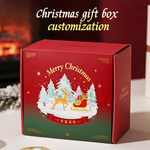 Custom Printed Offset Printing Luxury <b>Foldable</b> Gift Paper Christmas Packaging <b>Box</b> with Custom Color - Product Image 3