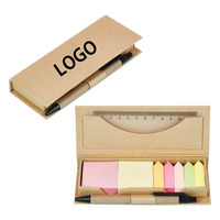 Ensemble de papeterie HengXin, bloc-notes adhésifs, fournitures scolaires, bloc-notes, stylo, fournitures de bureau, ensemble de blocs-notes, 120 feuilles/bande, couleurs mélangées, personnalisé