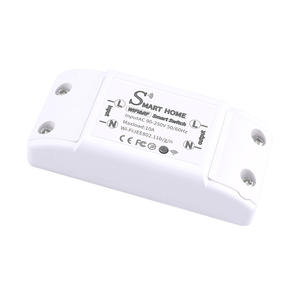 Module de commande intelligent Tuya pour maison connectée, Wi-Fi 433 MHz, interrupteur sans fil 10A 220V AC, compatible Alexa et Android - Product Image 1