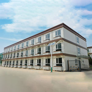 Edificio de apartamentos prefabricado de alta calidad, estructura de acero de 3 pisos, edificio de apartamentos, <span class=keywords><strong>casa</strong></span> contenedor de tres pisos para Hospital - Product Image 1