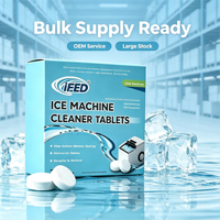 Solution d'entretien essentielle pour un résultat professionnel, glace cristalline et pure, nettoyant pour machine à glaçons