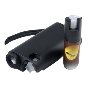 New Black Olympian <b>Rechargeable</b> UV Tactical <b>Flashlight</b> Bear Repellent Spray White Light Self Defense Promotional Household - Product Image 1
