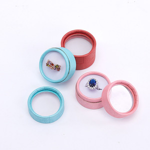 Fanyue Cheap <strong>Bow</strong> Custom Small Round <strong>Ring</strong> Box Earrings Box Jewelry Storage Box 2024 - Product Image 5