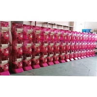 Distributeur de bonbons en spirale commercial à monnayeur pour enfants, type Gacha, avec refroidissement par compresseur 110-220V, garantie 1 an