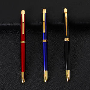 Özel Logo ile High End lüks Metal tükenmez kalem iş reklam hediye imza jel kalem - Product Image 1