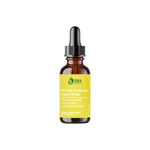 Best Seller Female Endocrine liquid Drops with Riboflavin Menopause <b>Supplement</b> Herbal Formula Strawberry Flavory liquid drops - Product Image 1