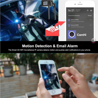 Mini caméra IP étanche pour l'extérieur avec carte SIM 4G Boîtier métallique Type de moniteur de sauvegarde sans fil pour la sécurité des camions Protection contre les explosions