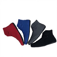 Sepatu Balap Unisex - Tinggi Mata Kaki - Bahan Atas Suede Sapi - Model Slip-On/Tali - Nyaman dan Bernapas - Sol Karet - Semua Musim - OEM/ODM