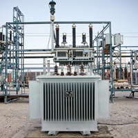 Transformateur de puissance immergé dans l'huile 40-200 KVA 11KV Triphasé à enroulement en cuivre Bobine toroïdale Sortie 480V Norme IEC60076