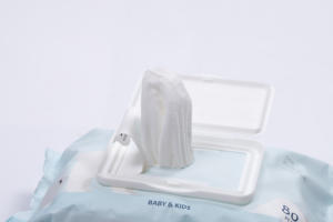 一次性可水洗可生物降解竹天然棉有机婴儿湿巾 - Product Image 4