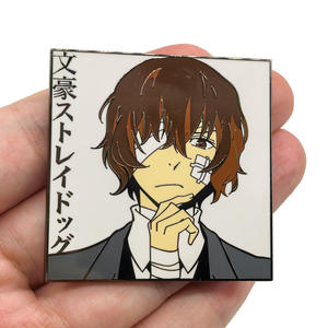 เข็มกลัดโลหะเคลือบลายอนิเมะ BSD ดีไซน์ใหม่ 6 แบบ คุณภาพสูง ลายดาไซ โอซามุ สำหรับตกแต่งกระเป๋าเป้ - Product Image 4