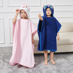 <span class=keywords><strong>Peignoir</strong></span> <span class=keywords><strong>de</strong></span> bain à capuche en microfibre pour enfants, serviette <span class=keywords><strong>de</strong></span> <span class=keywords><strong>plage</strong></span> à imprimé <span class=keywords><strong>de</strong></span> dessin animé - Product Image 1