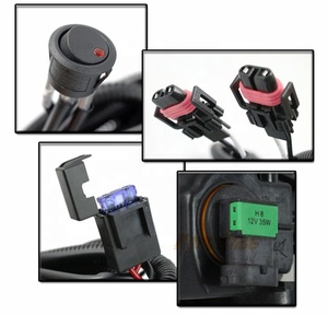 Yutai ชุดไฟตัดหมอกเลนส์ใสสไตล์โออีสำหรับฟอร์ดสำหรับโฟกัส s/<span class=keywords><strong>se</strong></span> <span class=keywords><strong>2015</strong></span> 2017 2016พร้อมฝาสวิทช์สายไฟ - Product Image 6