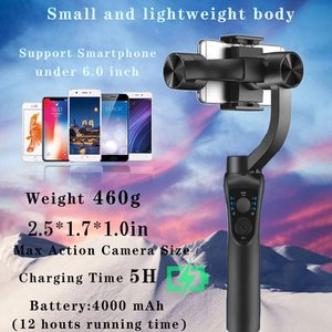 Jingying S5b Elektrische Smart Object Nemen Anti Draagbare Foto Video Universele Mobiele Telefoon Houder Gimbal Stabilisator Voor Telefoon - Product Image 4