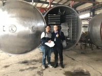 Pengering pembekuan industri, peralatan pengering kompresor udara harga murah untuk makanan buah
