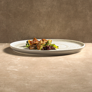 Plat principal de restaurant Vaisselle Assiette en céramique Salle à manger fine Utilisation Tacheté Design Porcelaine Plats Vaisselle Entrées Assiette plate - Product Image 3