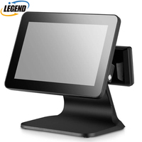 CJ-T680 PC POS Inteligente Android con Pantalla Táctil Panorámica de 12 Pulgadas, Sistema POS Todo en Uno con VFD o Pantalla para Clientes de 12 Pulgadas