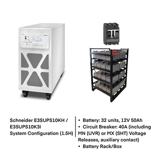 UPS E-Nice Schneider Adatto per l'Uso in Cabine di Controllo dei Caselli con Sistemi di Fatturazione Rapida - Product Image 1