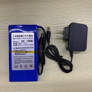 بطارية ليثيوم أيون محمولة قابلة لإعادة الشحن بقوة 12 فولت وسعة 6800 مللي أمبير في الساعة للكاميرات وكاميرات الفيديو - Product Image 2