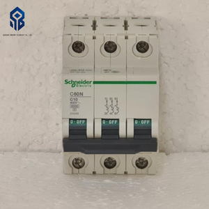 Автоматический выключатель Schneider C60NC10 24349, новый, оригинальный, 10А, 3-полюсный, 400В переменного тока, 6кА, характеристика C, для программирования ПЛК - Product Image 1