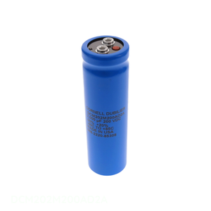 Distribuidor Autorizado, Condensador de Aluminio para Montaje en Chasis DCM202M200AD2A, 2000 uF, 20%, 200 V, con Tornillos - Product Image 1