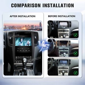 Autoradio Android 13,6 pouces pour Infiniti G25 <span class=keywords><strong>G35</strong></span> G37 Q40 Q60 2007-2015 Lecteur multimédia Carplay Navigation GPS Écran tactile - Product Image 2