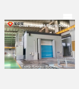 Fabricante de China BZB cabina de pulverización de pintura industrial personalizada cabina de pintura de tanque para pulverización de pintura de tren - Product Image 4