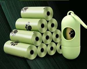 Sacs à cordon pour chiens et <span class=keywords><strong>chats</strong></span>, sacs anti-fuite pour animaux de compagnie pour la marche et <span class=keywords><strong>les</strong></span> voyages en plein air - Product Image 1