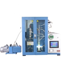 Probador de destilación al vacío de AWD-06B, instrumento de análisis de aceite de laboratorio, aparatos de prueba de destilación de productos de petróleo, ASTM D1160
