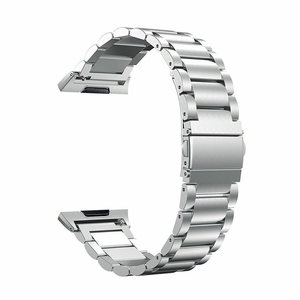 De acero inoxidable de tres de banda de <span class=keywords><strong>reloj</strong></span> para <span class=keywords><strong>Fitbit</strong></span> iónica - Product Image 6