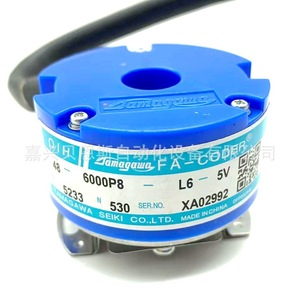 Tamagawa Rotary Encoder OIH48-6000P8-L6-<b>5V</b> 48mm Incremental Servo Motor Encoder TS5233N530 - Product Image 1