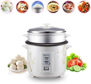 Mini-cuiseur à riz électrique automatique 0,6L/1L avec boîtier en plastique et spatule pour 1-2 personnes – Cuisson efficace et maintien au chaud - Product Image 4
