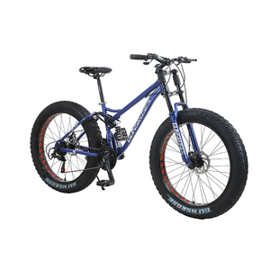 Neumático de 26 pulgadas 4,0 directo de fábrica, 21 velocidades, marco de acero de alto carbono, llanta de aleación de aluminio, freno de disco, bicicleta híbrida para montar en la nieve - Product Image 2